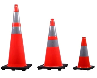 Kòn sekirite trafik wout fleksib
