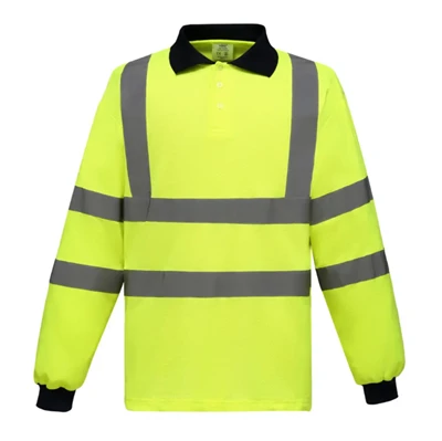 Hi Viz Gason an rapid sèk Polo Chemiz