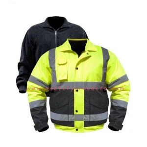 Hi Viz Bomber Jacket